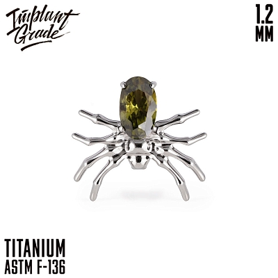 Накрутка-кластер Spider Crystal Olive 1.2 мм